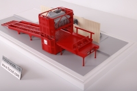 custom made model of Chinook Hay Dryer